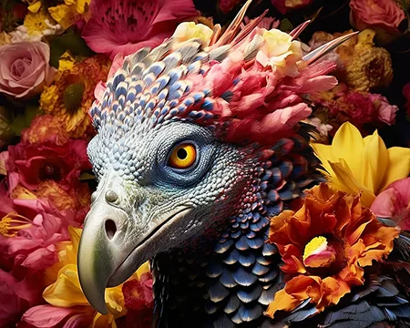 Ai image generated by Azure Foundry AI html template